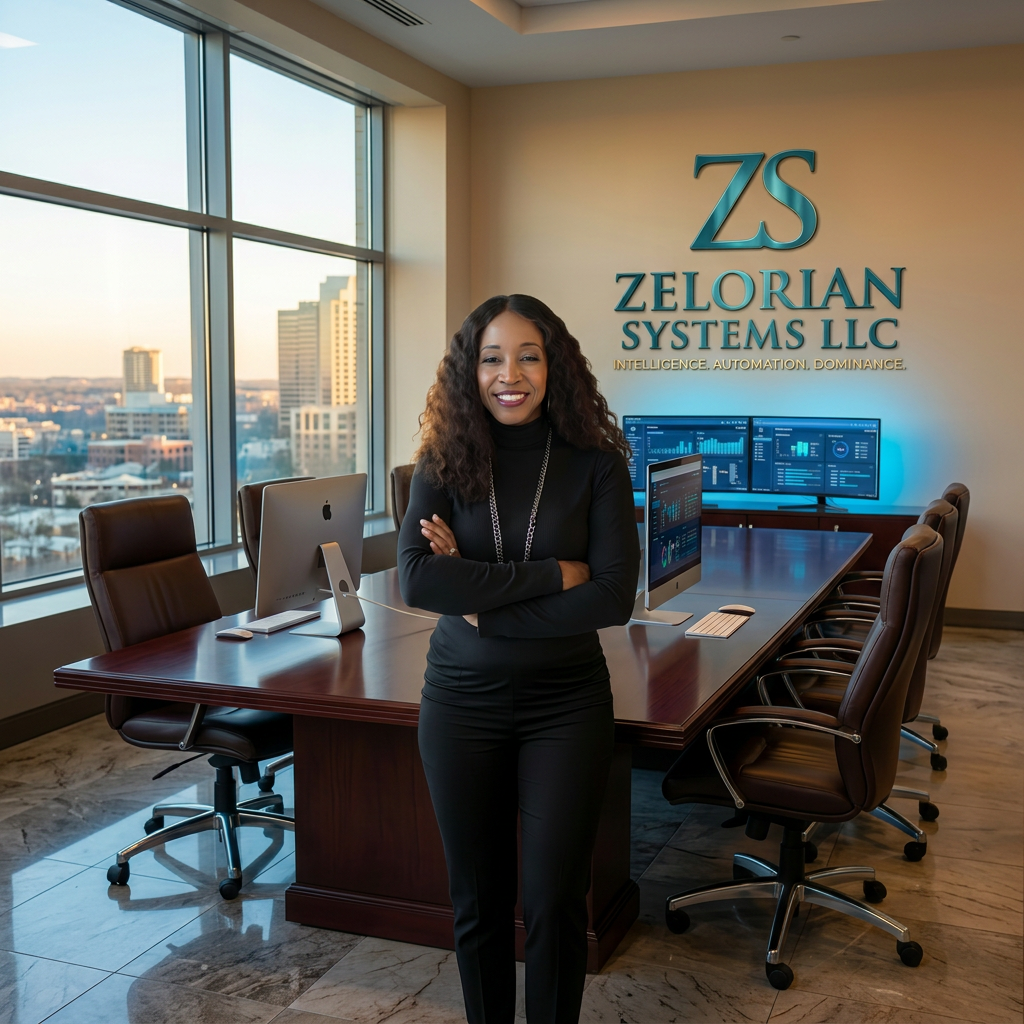 April Robinson, founder of Zelorian Systems LLC